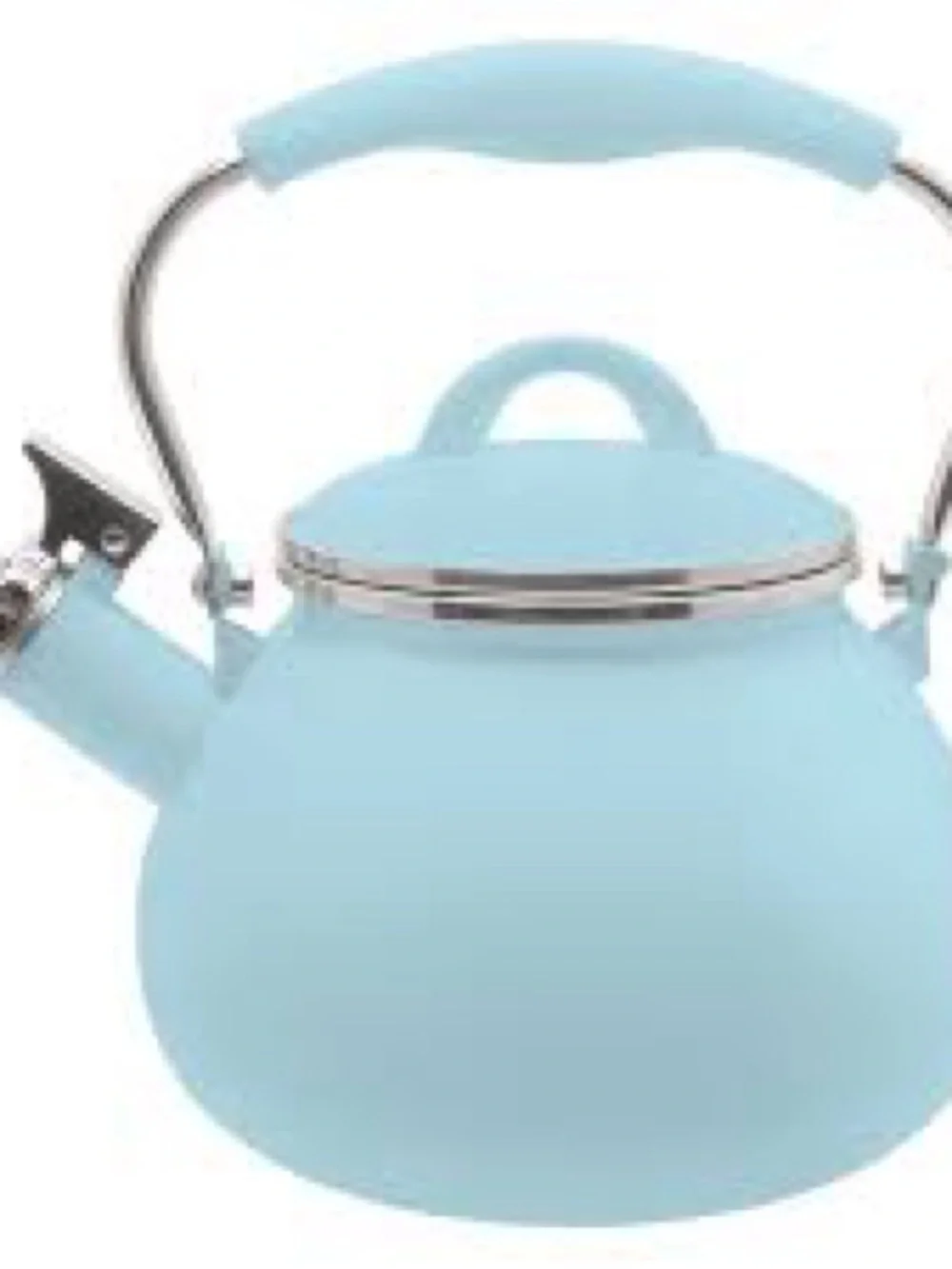 KITCHEN ESSENTIAL NEW IN BOX Crofton Farmhouse Tea Kettle, Blue 2.3 Quart